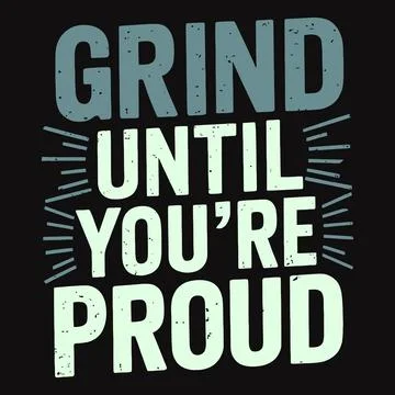 Inspiring Gym Typography for Those Committed to Progress and Fitness Growth Illustrazione stock