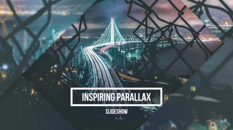 Inspiring Parallax Slideshow Stock After Effects