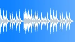 Inspiring Piano Solo 60 seconds Stock Music