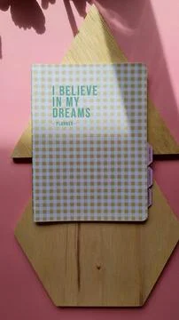 Inspiring Planning Notebook Stock Photos