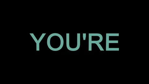 Inspiring words. Text kinetic Typography Animation. Stock Footage 99283373