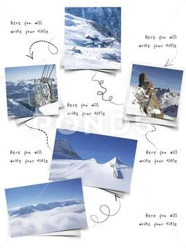 Instagram 12 post template PSD Template