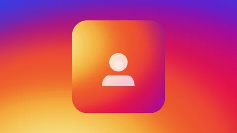 Instagram Friend Notification 4K Stockbeeldmateriaal 107596769