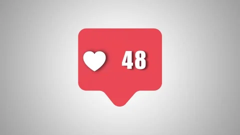 Instagram Heart 1000 Stock Footage 123429519