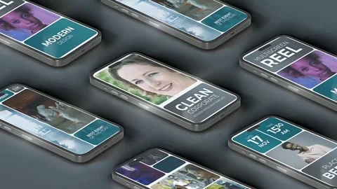 Instagram Reels-Instagram Reel Event Promo Carousel ~ After Effects