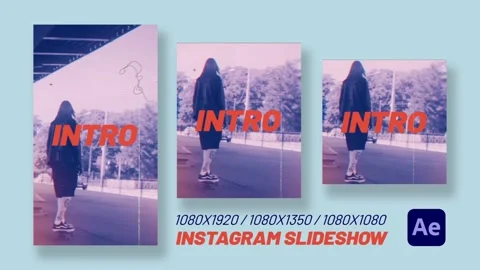 After Effects Template: Instagram Slideshow #248626135