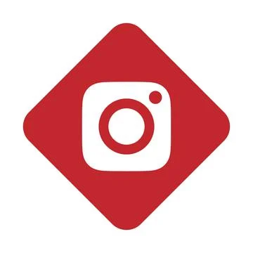 Instagram social media app icon Stock Illustration