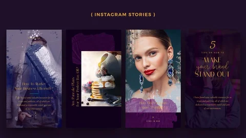 Instagram Stories: Leoville  After Effects	Stock