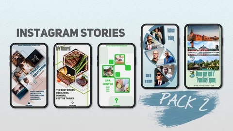 Instagram Stories Pack 2 Stock After Effects