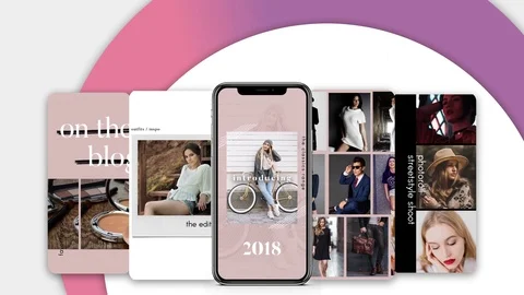Instagram Stories pack 库存 After Effects