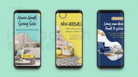 Instagram Stories: Product Promotion Stock After Effects