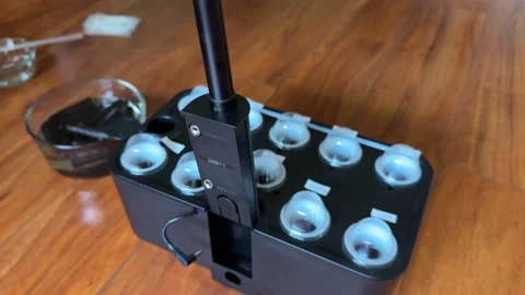 Install Hydroponic Garden System Kit Stock Footage 326227330