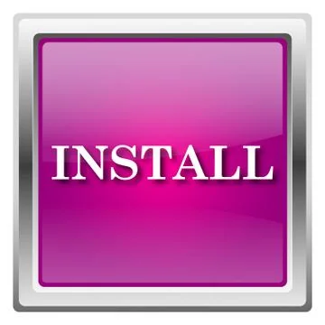 Install icon Stock Illustration
