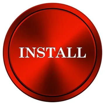 Install icon Stock Illustration