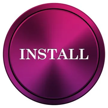 Install icon Stock Illustration