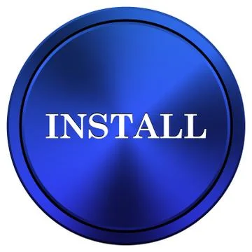Install icon Stock Illustration