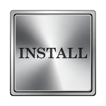 Install icon Stock Illustration