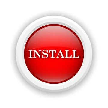 Install icon Illustrazione stock