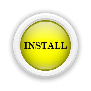 Install icon Stock Illustration