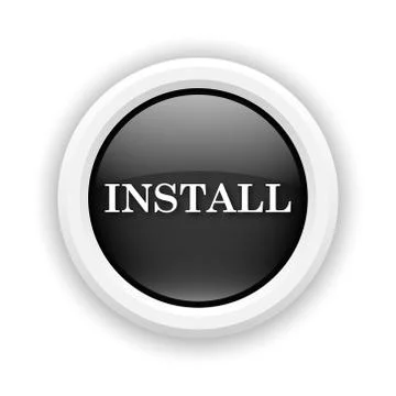 Install icon Stock Illustration