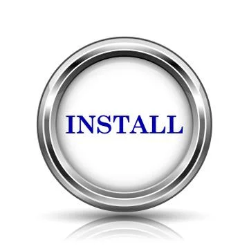 Install icon Stock Illustration