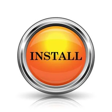 Install icon Stock Illustration
