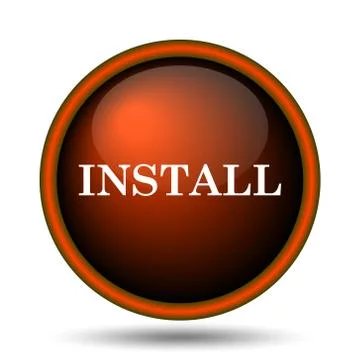 Install icon Stock Illustration