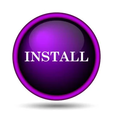 Install icon Stock Illustration