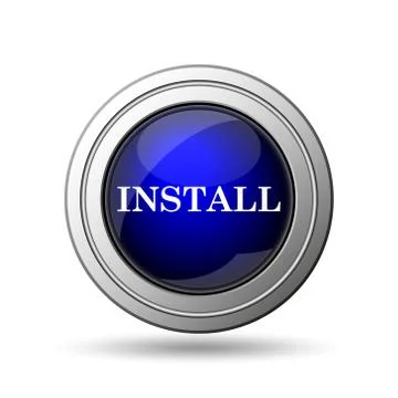 Install icon Stock Illustration