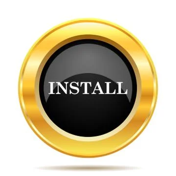 Install icon Stock Illustration