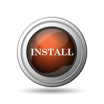 Install icon Stock Illustration