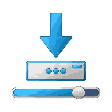 Install illustration イラスト素材