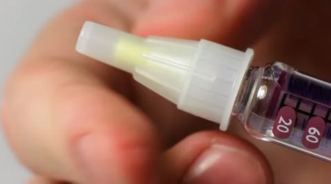 Install the needle Video stock 12357104