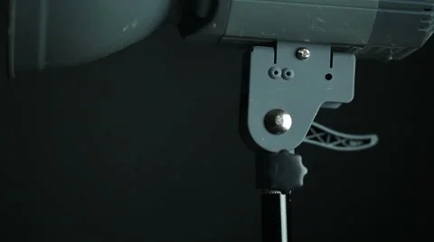 Install on a rack studio spotlight Видео 60369372