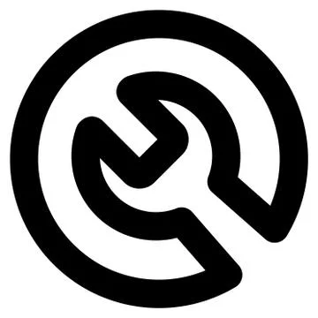 Install Stroke Vector Icon Stock Illustration