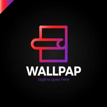 Install the wallpaper icon Stock Illustration