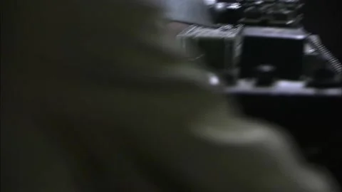 Installation and debugging station Stock Footage 235279045