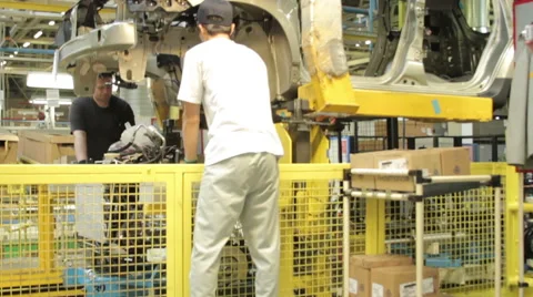 Installation chassis Video stock 47958261