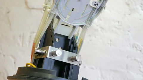 Installation of an Internet cable Stock Footage 114265336