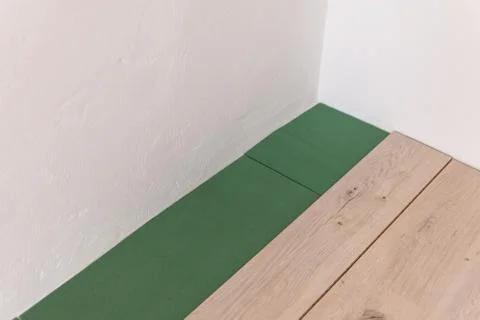 Installation laminate in the room Stock Photos