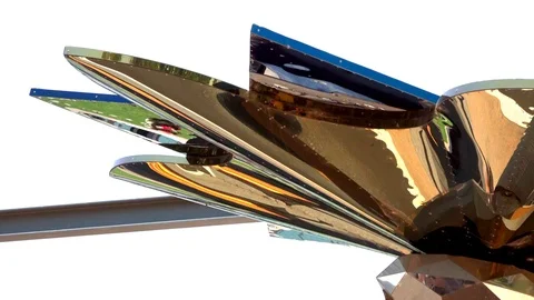 Installation in the park in summer Stock Footage 121653261