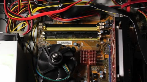 Installation of RAM 1 (2 in 1) Stock Footage 59121971