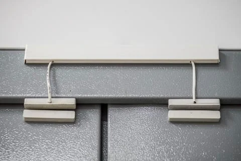 Installation of security security in the enterprise Stock Photos