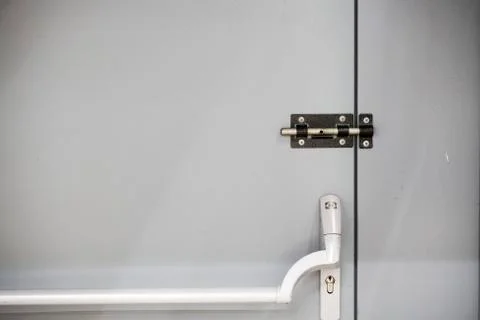 Installation of security security in the enterprise Stock Photos