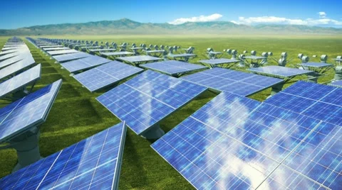 Installation of solar panels 動画素材 9355247