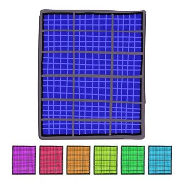 Installation solar panels vector cartoon graphic Stock Illustration