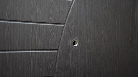 Installation of video intercom in the apartment 動画素材 55536897