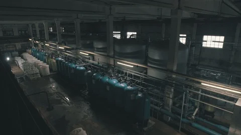 Installation for water purification. Large filter installations. Reverse osmosis Видео 102280018