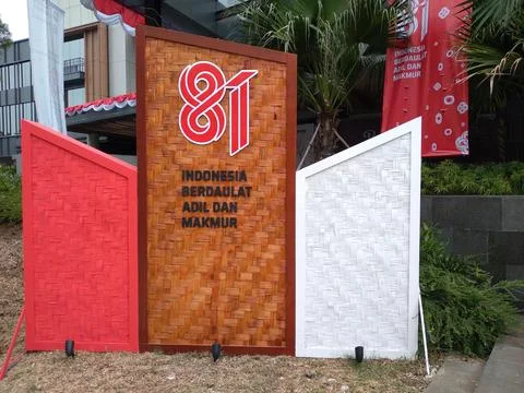 Installations background features traditional woven bamboo 写真素材