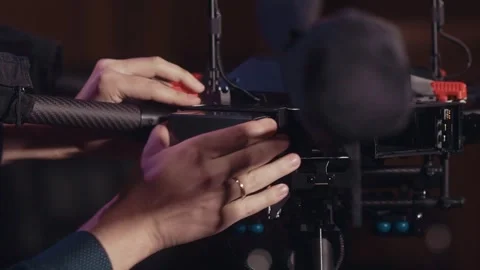 Installing the battery. Drone assembly Stock Footage 244734276